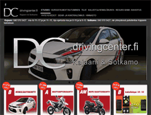 Tablet Screenshot of drivingcenter.fi